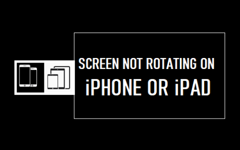 iPhone屏幕旋转怎么设置，苹果手机不能旋转屏幕修复