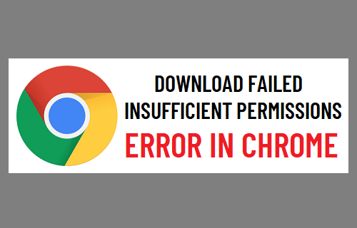 下载失败 - Chrome 权限不足
